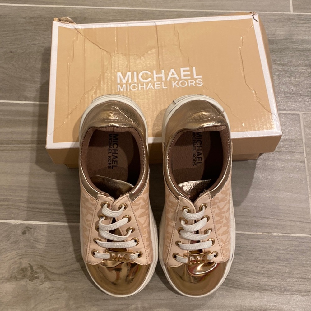 Michael Kors Blush Pink Girls Sneakers